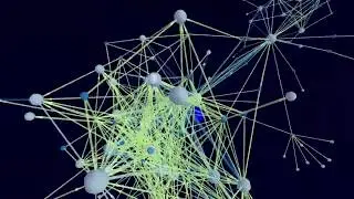 Immersive Analytics of Large Dynamic Networks via Overview and Detail Navigation (IEEE AIVR 2019)