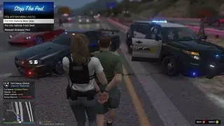 Gta 5 Lspdfr Tactical Female Cop Patrol - Nissan GTR Undercover! #gta #gta5 #gta5