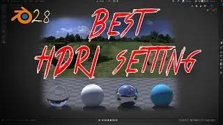 Best HDRI setup for blender octane render