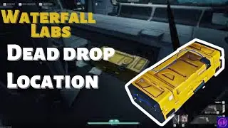 The Cycle Waterfall Labs dead drop location.