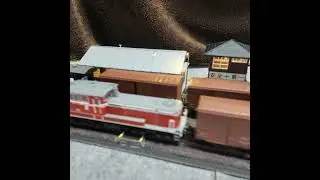 Hoscale ジオラマ詰所 DD51 【ショート】【OsmoPokect3】【大阪ジェイモデリング】 part 1   017