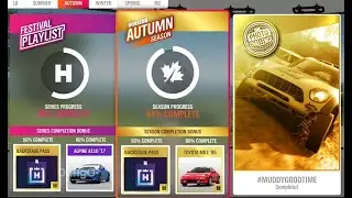 Forza Horizon 4 - How to Complete Autumn season Festival Playlist Update 33 - Get 80 Percent