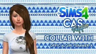 The Sims 4 CAS | Hippie (Collab w/ OfficialGirlySimmer X)