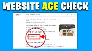 How To Find When A Website Was Published | Website Age check