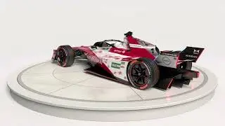 Nissan Formula E 2026 Season 12 Gen3 Race Car PBR 3D model
