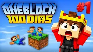 😱 SOBREVIVIENDO 100 D&Iacute;AS EN ONE BLOCK CON SUSCRIPTORES | Minecraft LIVE