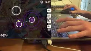 [osu!] My first (non-farm) 100pp w/ handcam! (StaRt 103pp)
