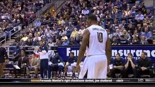 Jorge Gutierrez 34 points, 6 assists, 3 steals, 3 rebounds, 2 charges, 1 block vs  UCLA 2011