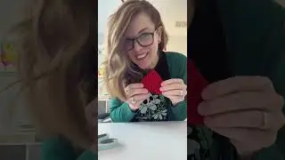 14 Days of Valentine Art - Day 10 Yarn Hearts #valentinecrafts #yarnheart