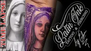 ✍TATTOO ⏱TIME LAPSE VIRGEN MARIA / ❤VIRGIN MARY TATTOO✍ #tattoo #tattoos #virgintattoo