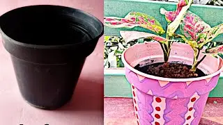 #potdecor #howtopaintpot #roomdecorideas #easypotpainting
