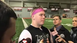 Ohio State C Pat Elflein 12/6/16 - ELEVENWARRIORS.COM