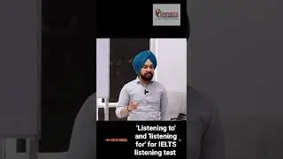 Tip:- Always 'listen for' your answer in IELTS listening test.