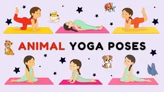 Easy Yoga for Kids | Fun Animal Poses for Energy & Joy