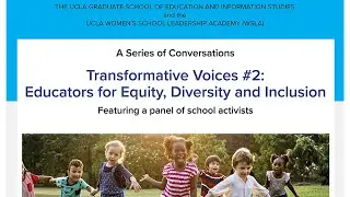 Transformative Voices #2 | Educators for Equity, Diversity, and Inclusion