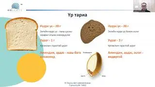 Сэдэв 1: Хоол хүнсний хүний биед гүйцэтгэх үүрэг
