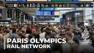 French rail network hit by &lsquo;malicious acts&rsquo; ahead of Paris Olympics