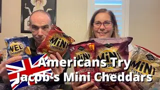 Americans Try Jacob's Mini Cheddars
