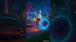 Zippy&rsquo;s Accidental Portal Jump! | 3D Animated Bunny Short 🌀🐰