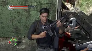 John Woo Stranglehold (GOG Version) - Brief clip of out of control rag doll physics (2019-12-14)