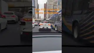 Tesla Self-Driving meet Waymo in Manhattan.