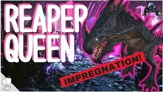 ARK  Survival Evolved - Reaper queen impregnation moment (lvl135 gameplay 4k)