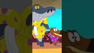 Zig aur Sharko ki Fight! 😂 Jungle mein Masti 🌴🦈 #Shorts #Cartoon #FunnyShorts #Comedy #Animation
