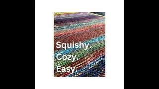 FO Friday Bits and Bobs Blanket (Garter Stitch)