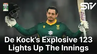 De Kock Dominates With A Flawless 123 | Pakistan vs South Africa ODI Series 2025 | 2nd ODI | M3U13