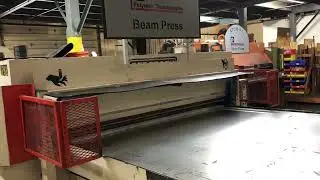 At Auction: PEDERSEN MODEL 601/16 100 TON HYDRAULIC DIE CUTTING PRESS