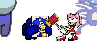 Mini Crewmate Kills Sonic Characters | Among Us