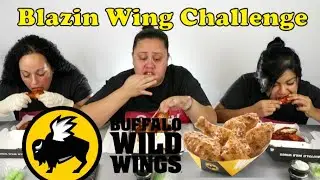 BUFFALO BLAZIN WINGS CHALLENGE 12 WINGS IN 6 MIN