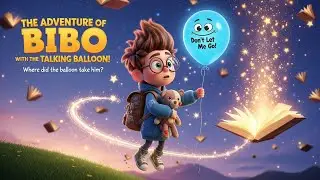 Bibo & the Talking Balloon 🌅 | A Magical Short Story That Will Stay With You #FantasyAdventure