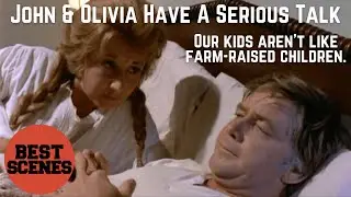 The Calf: John & Olivia have a serious talk about Chance - The Waltons Season 1 Best Scenes