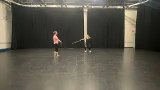 Molly Malone Rapier and Dagger Fight