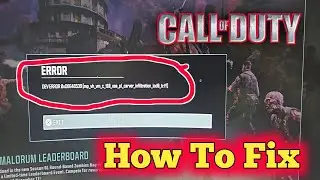 Исправление ошибки разработчика 0xD8E46539 в Call of Duty BlackOps6 | Рабочее решение для MW и Wa...