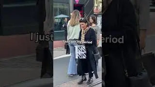 Asking Strangers for a Tampon!