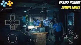 Top 5 Best Zombie Survival Games on PSP | PPSSPP Games for Android | PSP Emulator Games