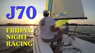 J70 Sunset Sailing for #605’s Maiden Voyage