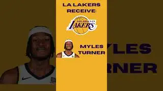 TRADING Myles Turner To The Los Angeles Lakers! #nba #basketball #viral
