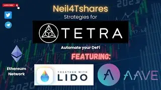 Tetra Strategies featuring Lido and AAVE.   A look into liquid staking management with Tetra