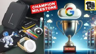 Google Cloud Champion milestone Swags 🤩 Reveal #unboxing #swags #googlecloudswags