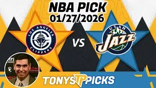 LA Clippers vs Utah Jazz Pick 1/27/26 NBA Pick Prediction