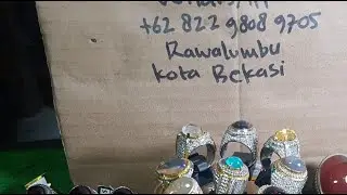 opal collection (KALIMAYA)BATU cincin ABDUL RAHMAN Aboen Gemstone sedang live sekarang!
