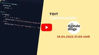 toit Programmiersprache und IoT Plattform - die Grundlagen