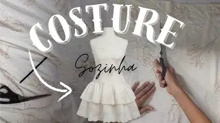 VESTIDO SEM MOLDE - COSTURE SOZINHA