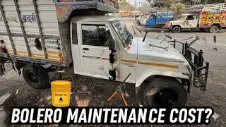 Servicing cost? Bolero pickup servicing #driving #roadtrip 