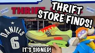 IT'S SIGNED! Thrift Store Finds