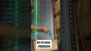 Atipro KLA24 24 channel live mixer by Dj world #atipro #atipromixer #atiproamplifier #kla24mixer