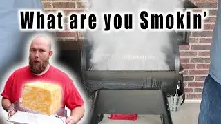 Smoking Colby Jack Cheese & Taste Test